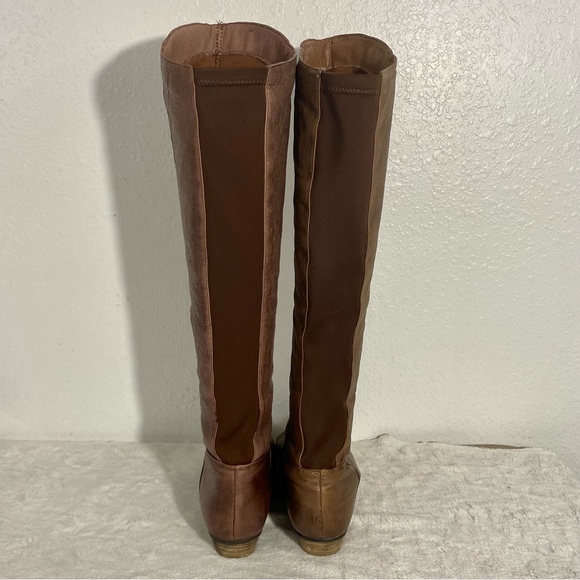 Steve Madden Creation Brown Leather Knee High Boots Women’s Size 8M - Picture 5 of 9